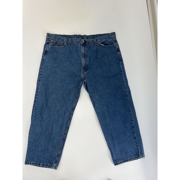 Levi’s 550 Jeans‎ Size 50x28 Relaxed Fit Medium Wash - Picture 1 of 8